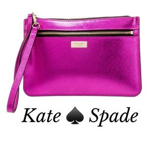 Kate Spade Laurel Way Tinie Wristlet Baja Rose NWT
